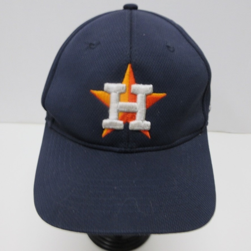 Houston Astros Hat Cap Youth Blue Logo Adjustable MLB Baseball Fan Streetwear
